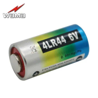 50pcs/lot Wama 4LR44 6V Dry Alkaline Battery Cells Car Remote Watch Toys Calculator Factory Wholesales 28A 4AG13 Drop shipping
