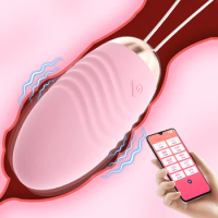 Wireless G-Spot Vibrator for Women APP Remote Vibrating Jump Egg Clit Female Panties Massager Stimulator for Women Adult Sex Toy