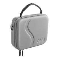 For DJI OM6 Storage Bag Handheld PU Portable Portable Crossbody Storage Bag For DJI Osmo Mobile 6