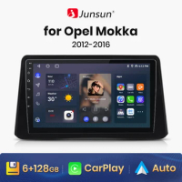 Junsun V1 AI Voice Wireless CarPlay Android Auto Radio for Opel Mokka 2012 - 2016 4G Car Multimedia GPS 2din autoradio