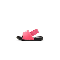 【NIKE 耐吉】Kawa Slide TD 童鞋 小童 黑粉色 舒適 輕便 好穿脫 運動 休閒 涼拖鞋 BV1094-610