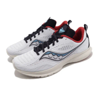 【SAUCONY 索康尼】競速跑鞋 Kinvara 13 白 海藍 男鞋 訓練 輕量 回彈 緩震 路跑 運動鞋 索康尼(S2072331)