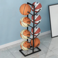 Indoor Basketball Storage Rack, Football Storage Basket, Put Basket, Kindergarten Volleyball Stand Holder, Space Saver