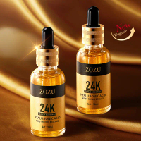 ZOZU24K Gold Hyaluronic Acid Moisturizing Repair Essence Hydrating Brightening Serum