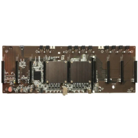 BTC-X79 Miner Motherboard 32G 9x3060 8 PCIE 16X /4x USB2.0 / 32Gb DDR3 SATA3 Dual CPU Miner Mining Mainboard