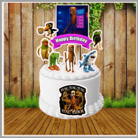 TUNG TUNG TUNG SAHUR CAKE TOPPER 001
