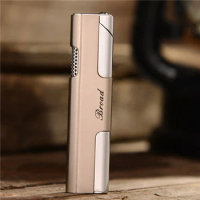 Torch Turbo Windproof Lighter Cigar Butane Lighter Spray Gun Portable Jet Lighter Kitchen Outdoor Gadgets For Men