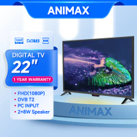 【D22】Animax TV LED 22 inch HD Ready DIGITAL TV Televisi/ tv ukuran kecil terdapat port Hdmi dan us