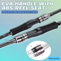 Sougayilang set 1.8m/2.1m Fiber Carbon Joran Pancing dan 5.2:1 Rasio reel pancing Cangkir kawat loga