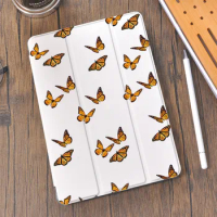 Butterfly iPad Air 4 Case For iPad 9th Generation Cover 10.2 8th 7th 9.7 6th 5th Pro 11 12.9 2021 Mini 6 5 4 Air 2 Pencil Holder
