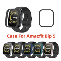 Protective for Amazfit Bip 5 Bumper Cover Smartwatch Half Coverage Case