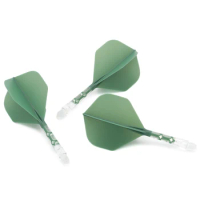 CUESOUL ROST T19 Integrated Dart Shaft and Flight Big Standard Shape with Green Flights