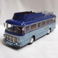 Die Cast 1/43 Scale PEGASO COMET Double-decker Bus Alloy Car Model Emulation Bus Model Collection Toy Gift Display Simulation