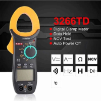 Ampe kìm Đồng hồ kẹp dòng vạn năng NJTY 3266TD đo tụ, tần số, nhiệt độ, điện trở, điện áp