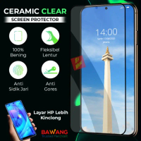 Anti Gores Ceramic Clear for HP REALME 6 Pro Full Cover Screen Guard Layar Plastik Protector