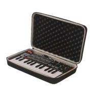 [9美國直購] LTGEM 鍵盤收納包 適用Akai Professional MPK Mini MKII &amp; MK3 &amp; MPK Mini Play | 25-Key Ultra-Portable USB MIDI Drum Pad &amp; Keyboard Controller