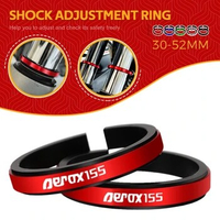 FOR YAMAHA AEROX155 AEROX 155 Motorcycle Adjustment Shock Absorber Auxiliary Rubber Ring CNC Accessories Fit 30MM-52MM