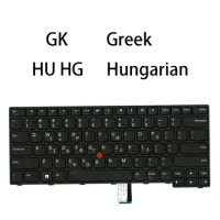 Greek Hungarian Keyboard for Lenovo Thinkpad E470 (20H1 20H2), E470c E475, 01AX093 01AX053 01AX013 01AX015 01AX095 01AX055 Black