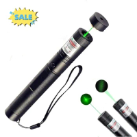 303 Laser Pointer Powerful 10000m 532nm Green Adjustable Focus Outdoor Flashlight Camping Hiking Hunting Fishing Laser Pointer