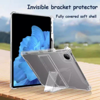 Transparent Stand Holder Case Cover For Huawei Matepad 10.4 2022 2020 SE 10.4 T10S T10 SE 10.1 Pro 11 2022 Pro 10.8 Matepad 11