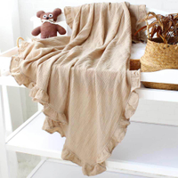 นัวเนียผ้าห่มทารกห่อตัวผ้าห่มผ้าอ้อมมัสลินเด็กผ้าฝ้ายพันผ้าขนหนูอาบน้ำ Manta Bebe Lange Bebe Gaze De Coton