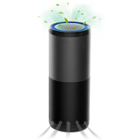 Portable Air Purifier with H13 HEPA Filter for Allergies, Smoke and Odor Eliminator, HEPA Air Purifier for Car Bedroom Office