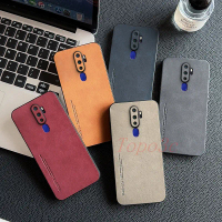 Casing OPPO A5 2020,A9 2020 Sarung Telefon Kulit Perniagaan, Warna Pepejal, untuk OPPO A5 2020 dan A