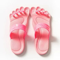 夏季新款五指拖鞋套趾防臭防滑拇指外翻矯正室內外穿女浴室涼拖鞋