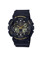 นาฬิกา G-Shock (55mm, ตัวเรือนสีดำ, สายสีดำ) รุ่น GA-100GBX-1A9DR