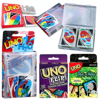 ONE FLIP! Board Games UNO H2O Cards Harry Narutos Super Mario Christmas Card Table Game Playing for Adults Kid Birthday Gift Toy