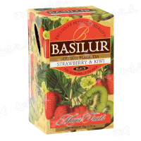【Basilur 錫蘭茶】70170 錫蘭水果風味茶 2gx25包(草莓&amp;奇異果)