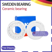 Made in Sweden SKF All ceramic zirconia bearing 6200 6201 6202 6203 6204 6205 6206 6207 6208 6209 62