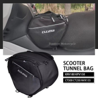 CT300 CT250 Motorcycle Scooter Tunnel Seat Bag For KYMCO KRV180 KPV150 NVX155 Racing X150 New Many 125 Saddle Bags