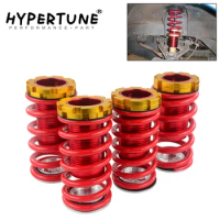 Hypertune - Forged Aluminum Coilover Kits for Honda Civic 88-00 Red available Coilover Suspension / Coilover Springs HT-TH11