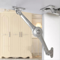 Toy Box Hinges Soft Close, Lid Support Hinge Lid Stay with Soft Close Cabinet Hinge for Wood Boxes Lid Support Hinge