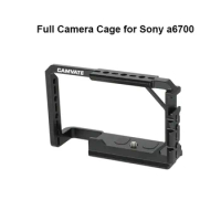 SZRIG Full Camera Cage For Sony Protection With Arca-Type Base NATO Rail For Create DIY Handgrip For Sony A6700 Cage