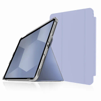 【STM】Studio iPad Air 第5、4代 iPad Pro 11 3-1代 專用極輕薄防護硬殼 - 透紫