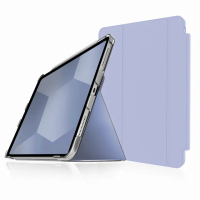【STM】Studio iPad Air 11 M3/M2/第5代/第4代 iPad Pro 11 4/3/2/1代 通用極輕薄防護硬殼(透紫)