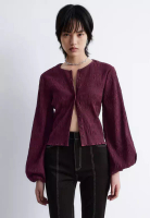 & Other Stories 皺褶燈籠袖上衣