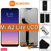 5.84" Original Xiaomi Mi A2 Lite LCD Display+Touch Screen Replacement On For MiA2 Lite/Redmi 6 Pro M1805D1SG Display with Frame