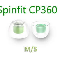 SpinFit CP360 3.6MM High Quality Silicone Eartips for Ture Wireless In-ear Earphones(SS S M L S/SS M/S L/M)
