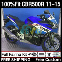 Fairing For HONDA CBR 500 R 500R CBR500 RR 11No.39 CBR500R 11 12 13 14 15 500CC 2011 2012 2013 2014 2015 Injection Repsol Blue