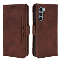 New Style Edge S30 Pro G200 5G Protective Case Leather Wallet Slot Removable Book Capa for Motorola Moto G200 Case Moto S 30 G 2