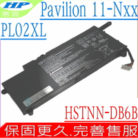 HP PL02XL電池 適用惠普 ,11-N X360電池,11T-N X360電池,11-N010,11-N036,11-N025,HSTNN-DB6B,TPN-C115