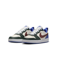 【NIKE 耐吉】運動鞋 休閒鞋 女鞋 中大童 男鞋 COURT BOROUGH LOW RECRAFT GS 米白 綠 紅(DV5456300)
