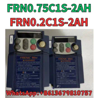 Used Frequency converter FRN0.75C1S-2AH / FRN0.2C1S-2AH test OK Fast Shipping