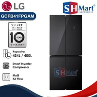 Lg Kulkas Side By Side GCFB41FPGAM Kulkas Multi Door 4 Pintu 434L Garansi Resmi (MEDAN)