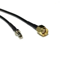 New 4G router cable RP-SMA male to TS9 male straight connector RG174 coaxial cable 20CM adapter