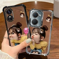 เคสโทรศัพท์, เคสสำหรับ VIVO Y18, VIVO Y03, VIVO Y28 5G, VIVO Y28S 4G, VIVO Y18E 4G, การ์ตูนครอบคลุมเ