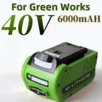 for replacing the G-MAX series lithium-ion battery for greenworks 40v 6000mAH lawn mower batteries